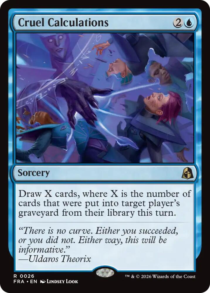 Cruel Calculations - Reality Fracture (FRA) 26 - FOIL