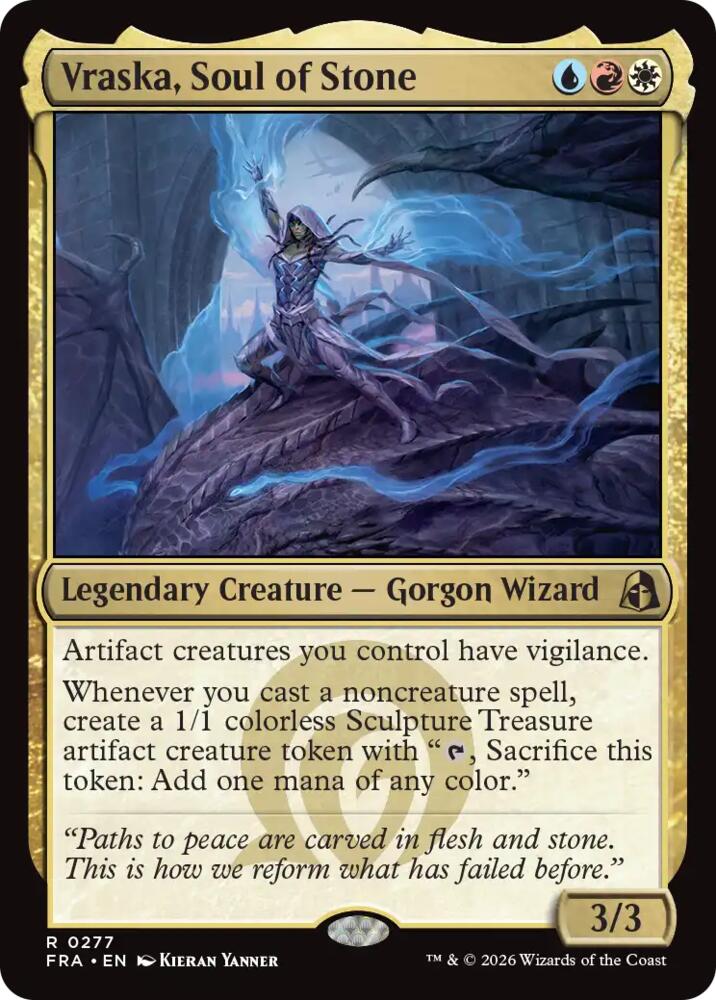 Vraska, Soul of Stone - Reality Fracture (FRA) 277 - FOIL