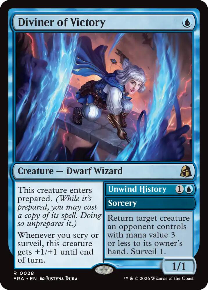 Diviner of Victory - Reality Fracture (FRA) 28 - FOIL