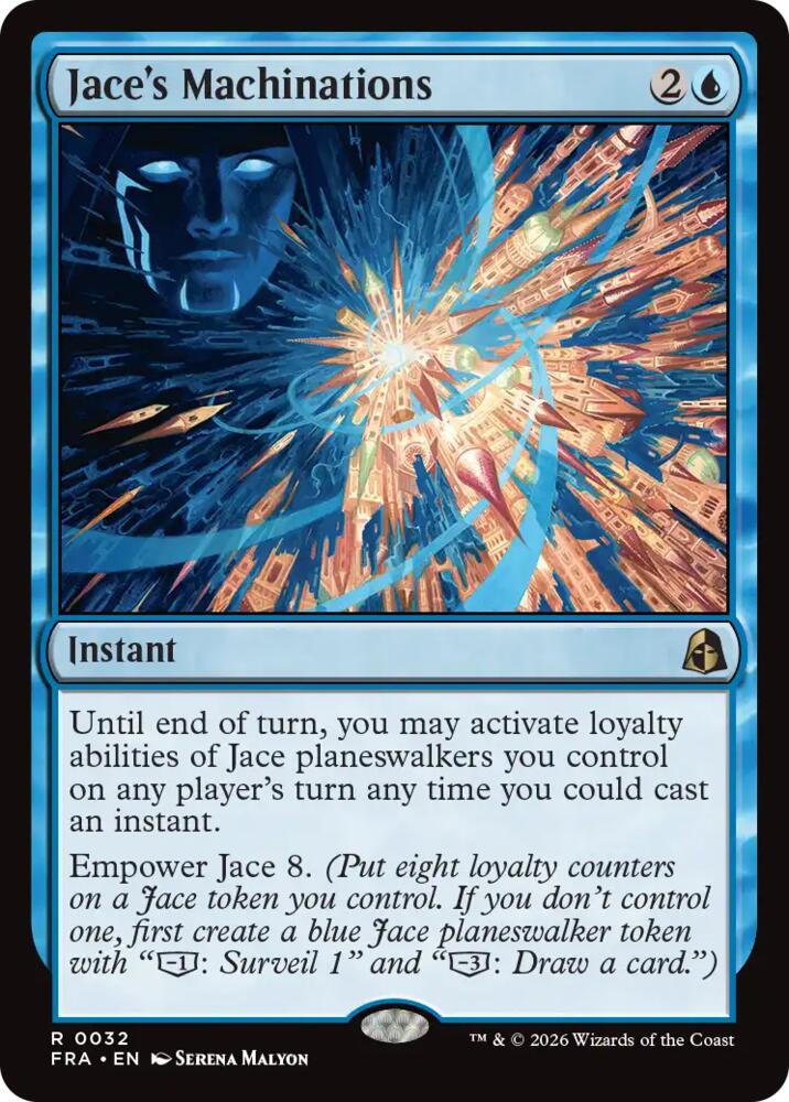 Jace's Machinations - Reality Fracture (FRA) 32 - FOIL