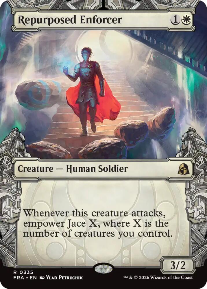 Repurposed Enforcer (Showcase) - Reality Fracture (FRA) 335 - FOIL