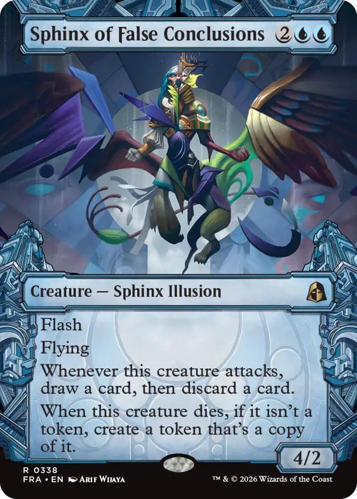 Sphinx of False Conclusions (Showcase) - Reality Fracture (FRA) 338 - FOIL