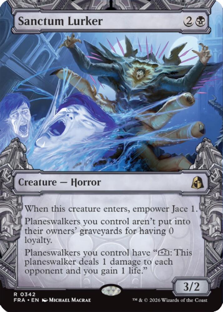 Sanctum Lurker (Showcase) - Reality Fracture (FRA) 342 - FOIL
