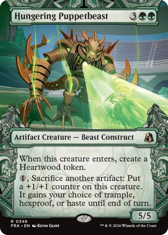 Hungering Puppetbeast (Showcase) - Reality Fracture (FRA) 346 - FOIL