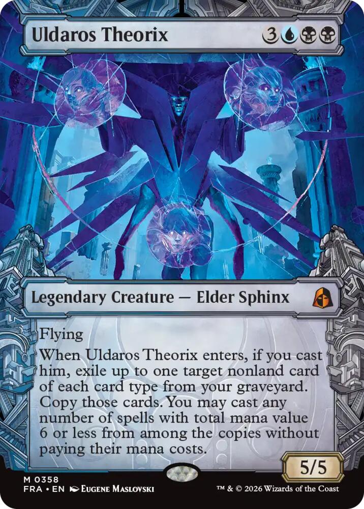 Uldaros Theorix (Showcase) (0358) - Reality Fracture (FRA) - FOIL