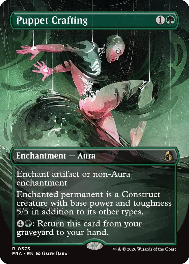 Puppet Crafting (Borderless) - Reality Fracture (FRA) 373 - FOIL