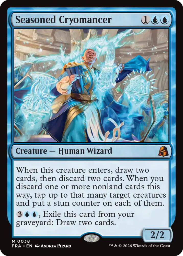 Seasoned Cryomancer - Reality Fracture (FRA) 38 - FOIL