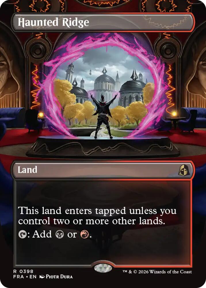 Haunted Ridge (Borderless) - Reality Fracture (FRA) 398 - FOIL