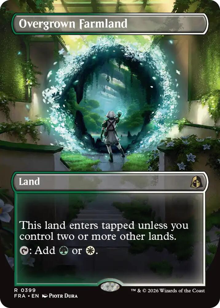 Overgrown Farmland (Borderless) - Reality Fracture (FRA) 399 - FOIL