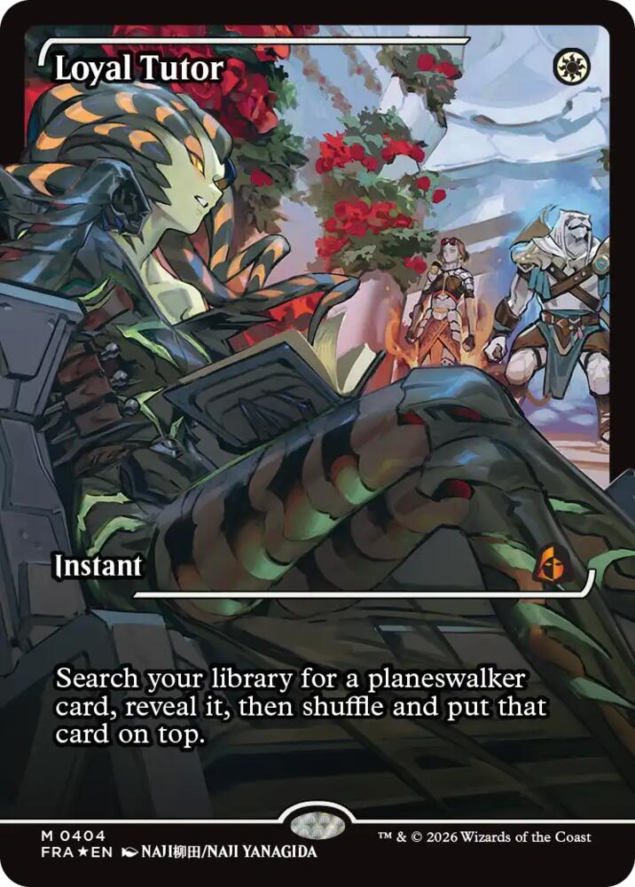 Loyal Tutor (Showcase) - Reality Fracture (FRA) 404 - FOIL