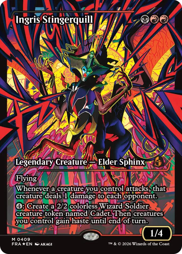 Ingris Stingerquill (Showcase) (0409) - Reality Fracture (FRA) - FOIL