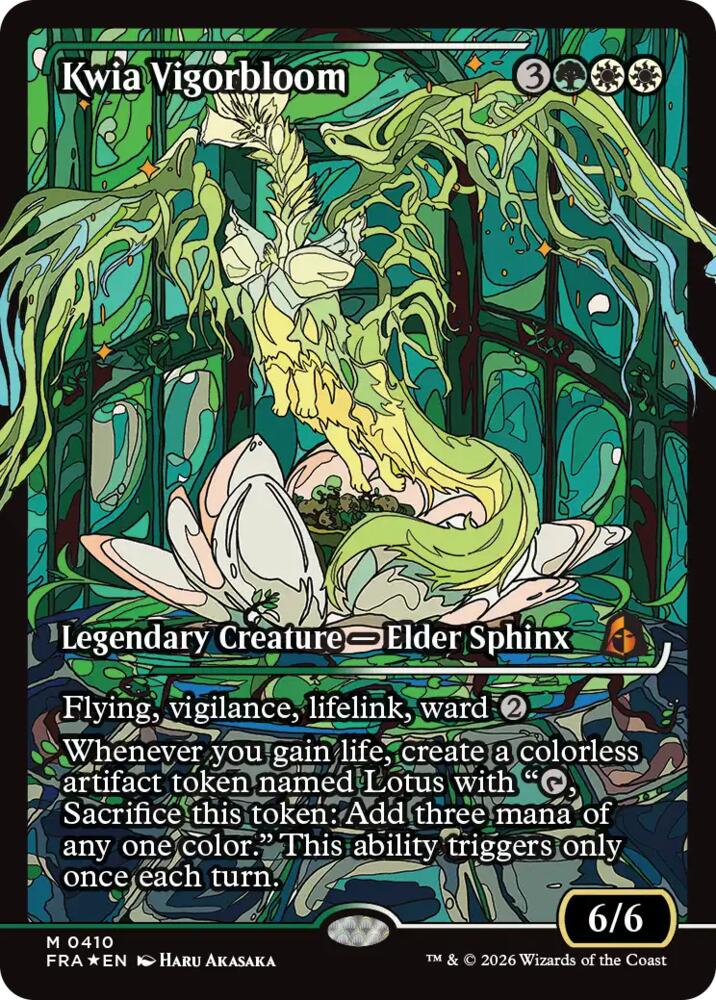 Kwia Vigorbloom (Showcase) (0410) - Reality Fracture (FRA) - FOIL