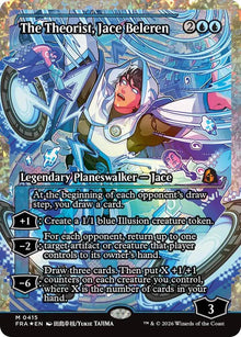 The Theorist, Jace Beleren (Showcase) (Fracture Foil) - Reality Fracture (FRA) 415 - FOIL