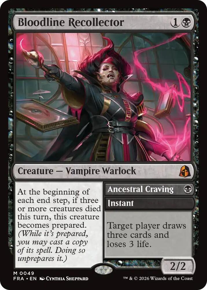 Bloodline Recollector - Reality Fracture (FRA) 49 - FOIL