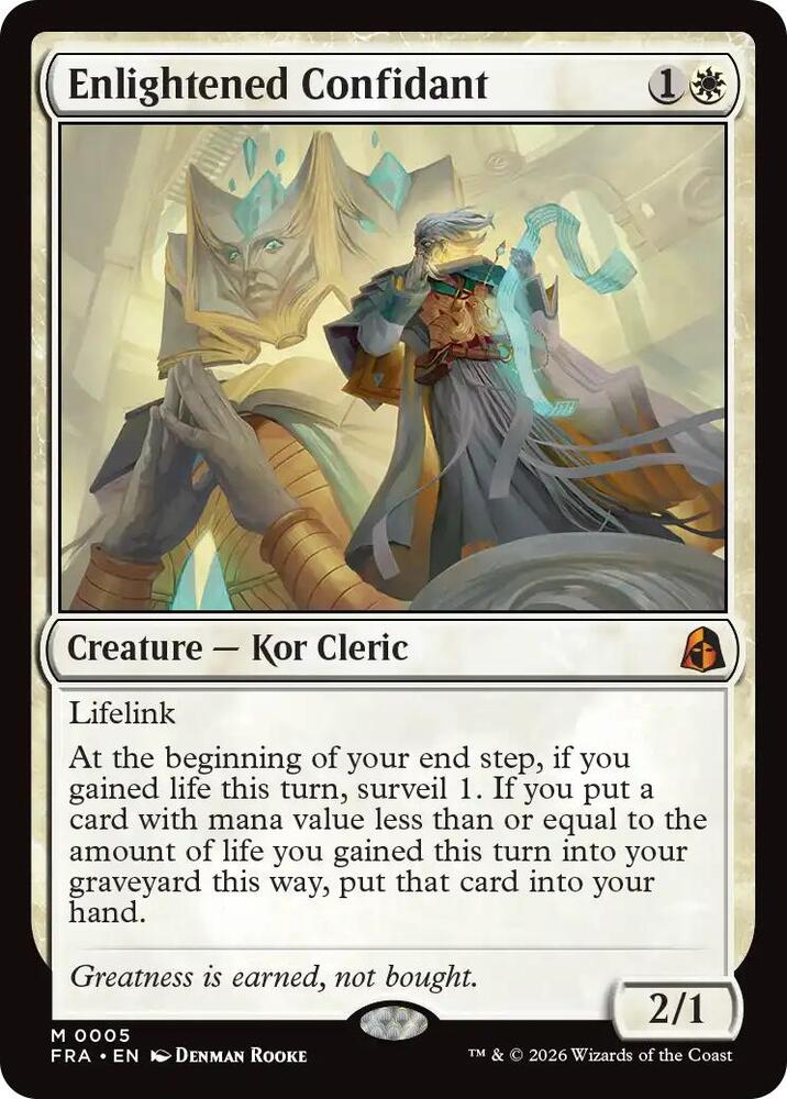 Enlightened Confidant - Reality Fracture (FRA) 5 - FOIL