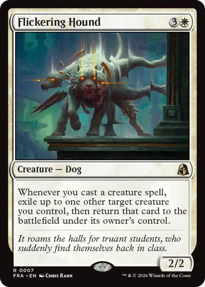 Flickering Hound - Reality Fracture (FRA) 7 - FOIL