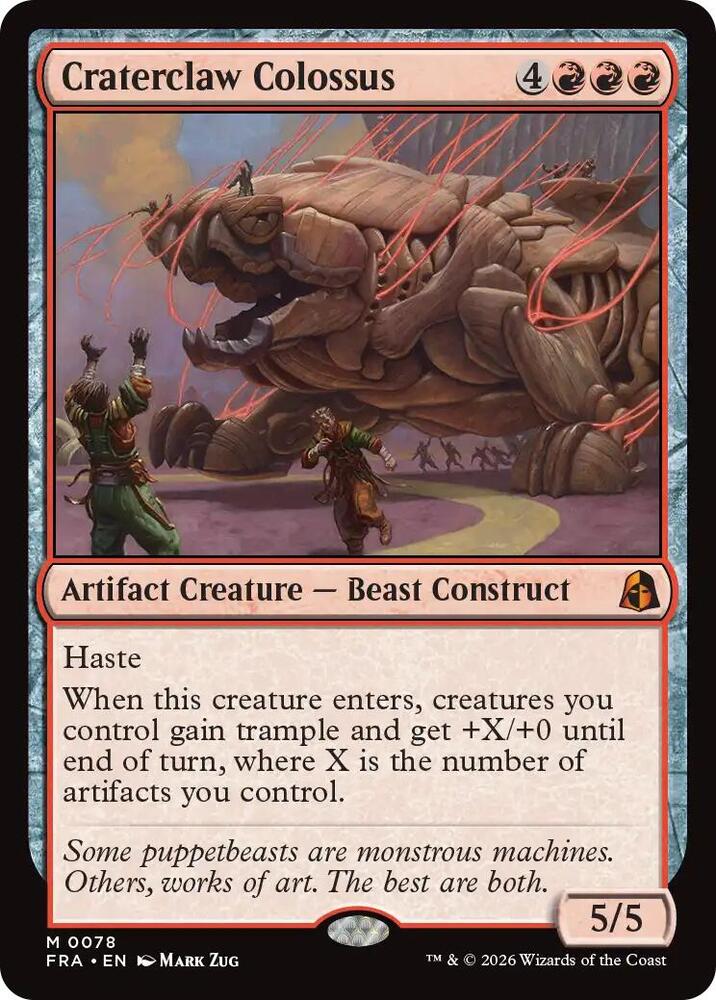 Craterclaw Colossus - Reality Fracture (FRA) 78 - FOIL
