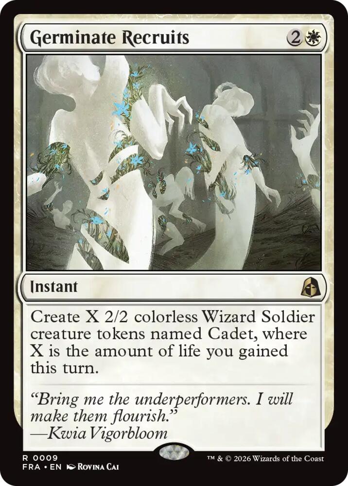 Germinate Recruits - Reality Fracture (FRA) 9 - FOIL