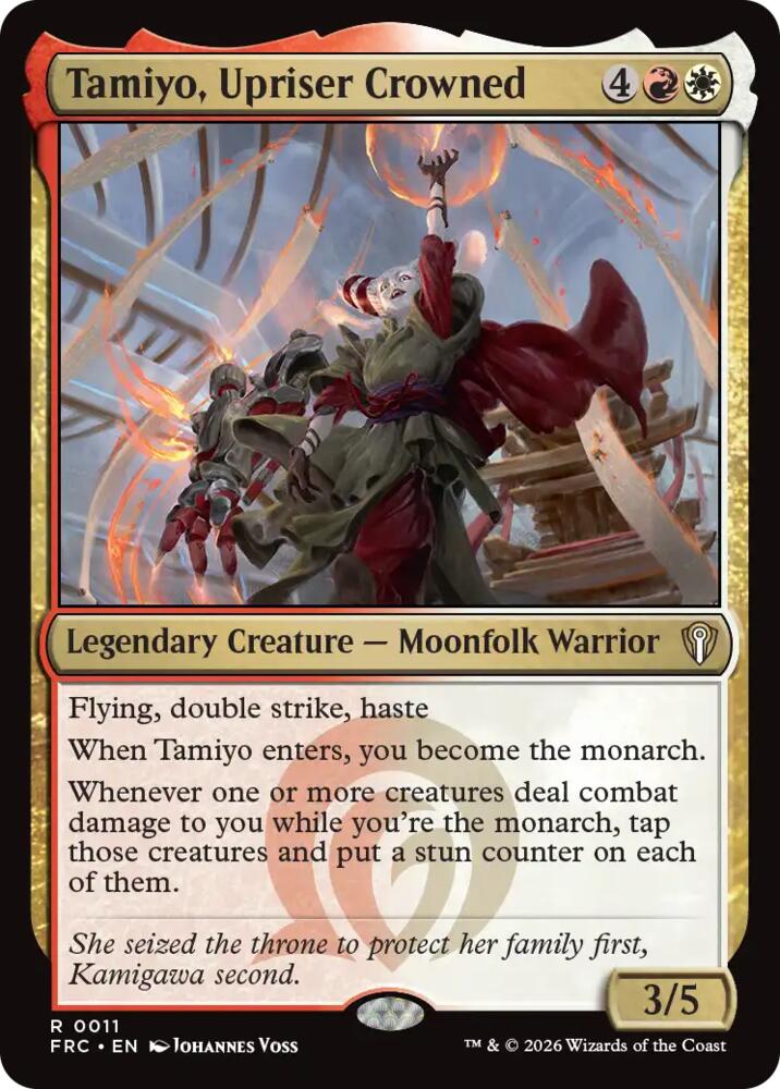 Tamiyo, Upriser Crowned - Commander: Reality Fracture (FRC) 11