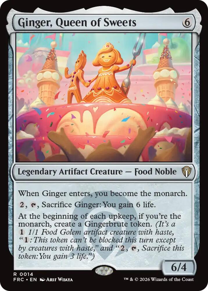 Ginger, Queen of Sweets - Commander: Reality Fracture (FRC) 14