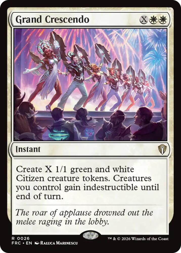 Grand Crescendo - Commander: Reality Fracture (FRC) 26