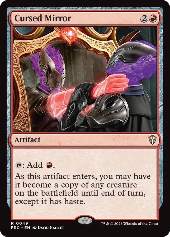 Cursed Mirror - Commander: Reality Fracture (FRC) 49
