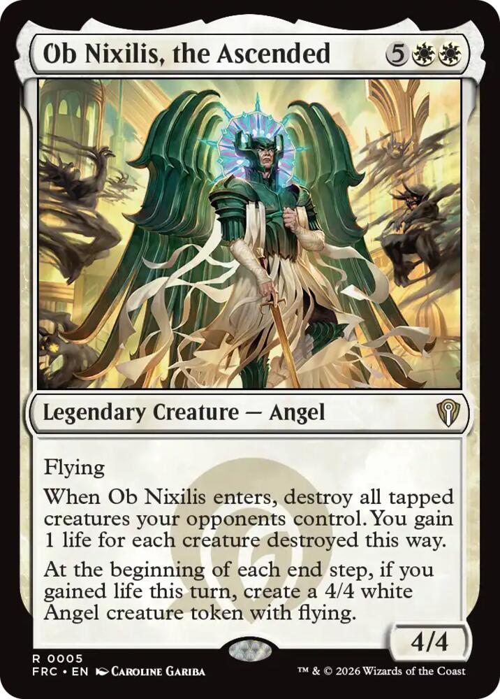 Ob Nixilis, the Ascended - Commander: Reality Fracture (FRC) 5