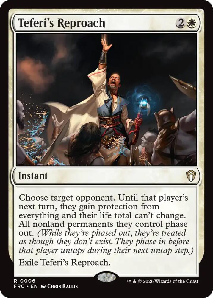 Teferi's Reproach - Commander: Reality Fracture (FRC) 6