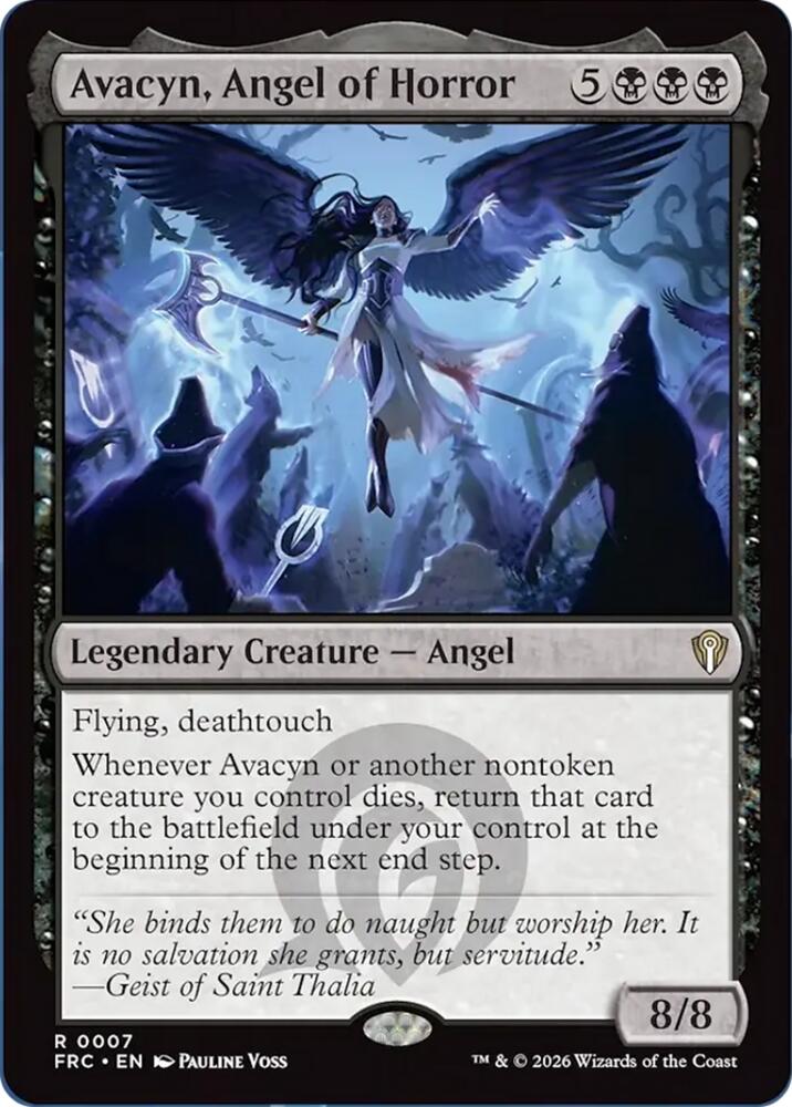 Avacyn, Angel of Horror - Commander: Reality Fracture (FRC) 7
