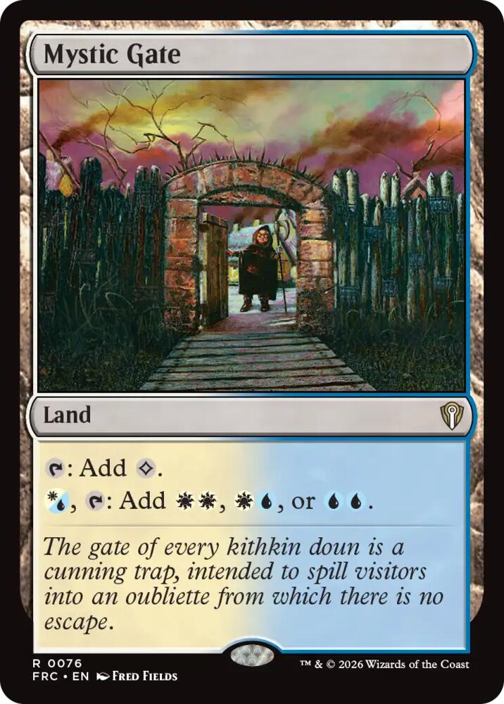 Mystic Gate - Commander: Reality Fracture (FRC) 76