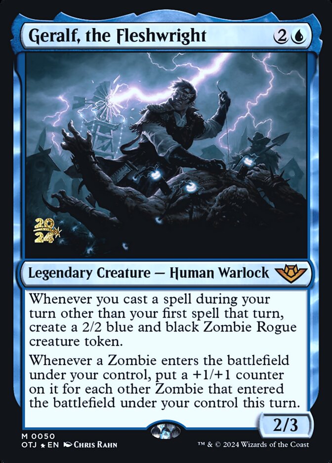 Geralf, the Fleshwright - Prerelease Promos (PRE) - FOIL