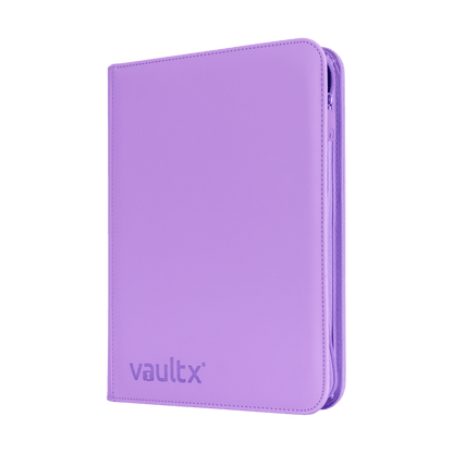 VaultX Exo-Tec® Zip Binder - 9 Pocket (various colors)