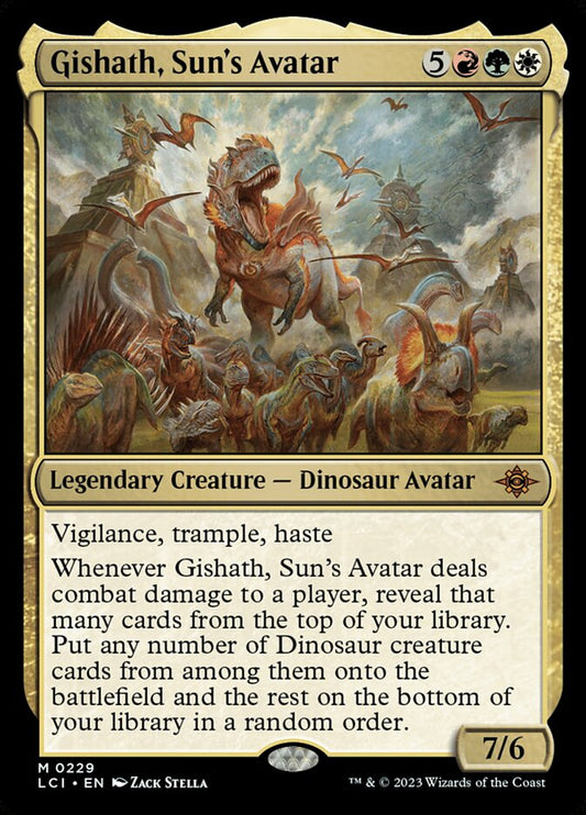 Gishath, Sun's Avatar - The Lost Caverns of Ixalan (LCI)