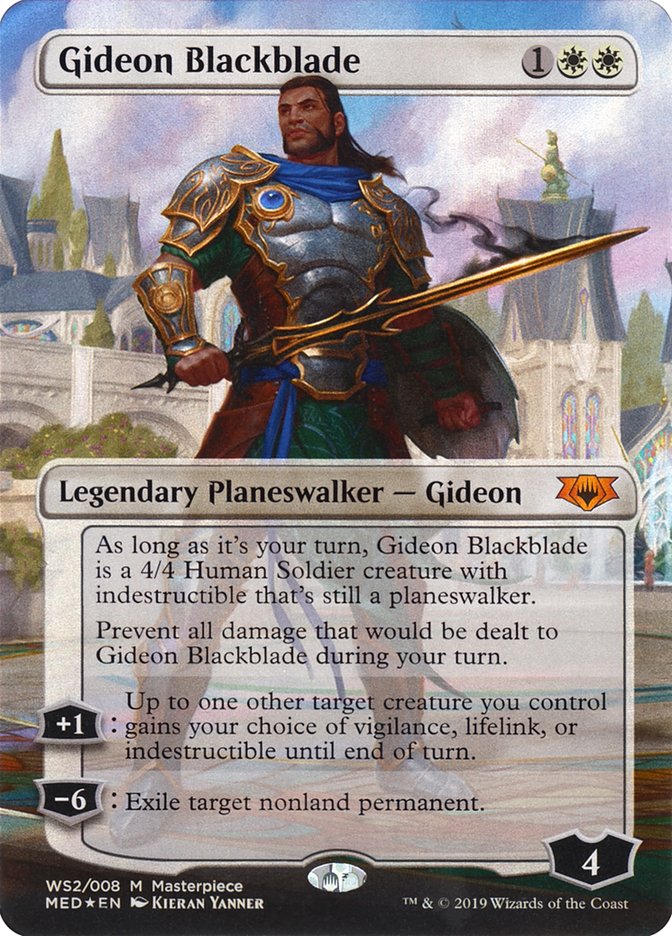 Gideon Blackblade - Mythic Edition: War of the Spark (MED3)