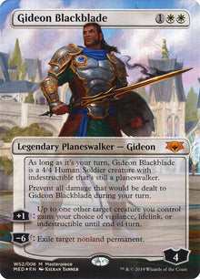 Gideon Blackblade - Mythic Edition: War of the Spark (MED3)