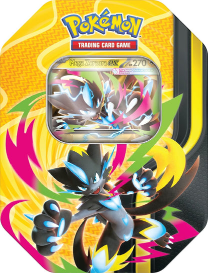 Pokémon TCG Mega Forces Tin Mega Zeraora ex