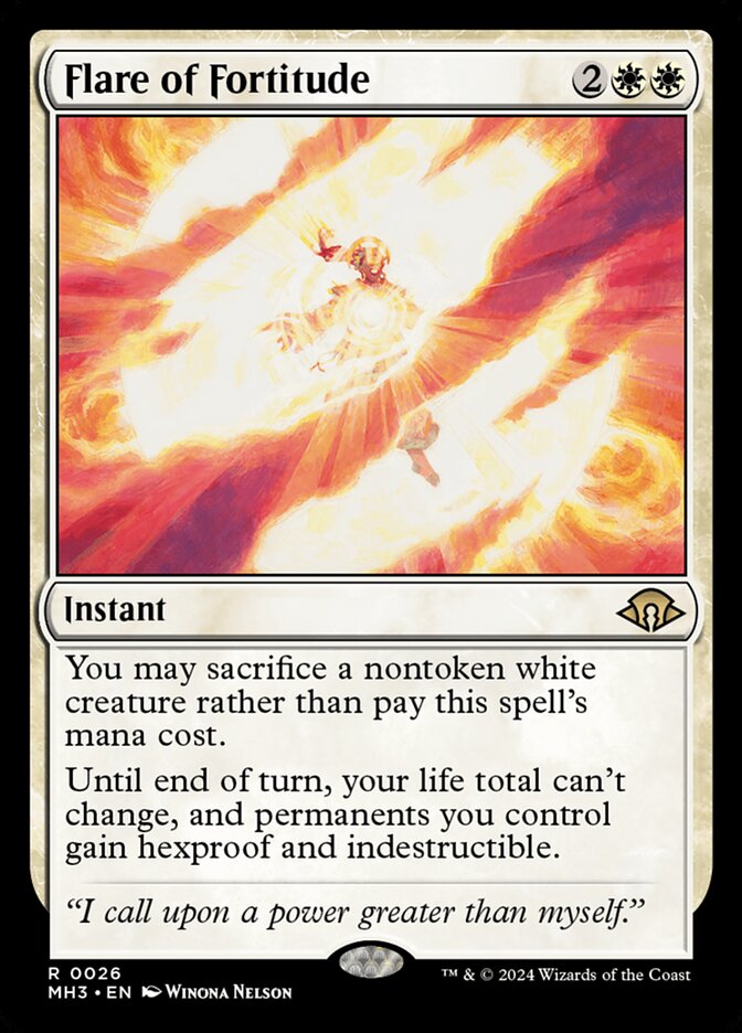 Flare of Fortitude - Modern Horizons 3 (MH3)