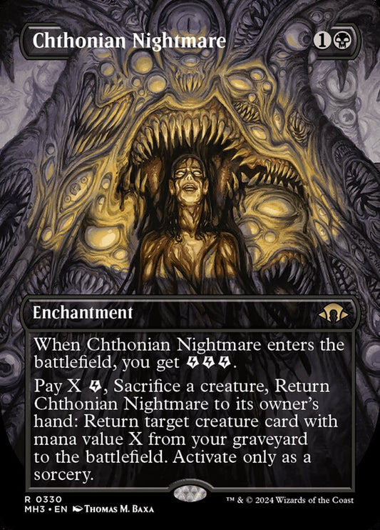 Chthonian Nightmare (Borderless) - Modern Horizons 3 (MH3)