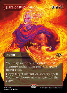 Flare of Duplication (Borderless) - Modern Horizons 3 (MH3)
