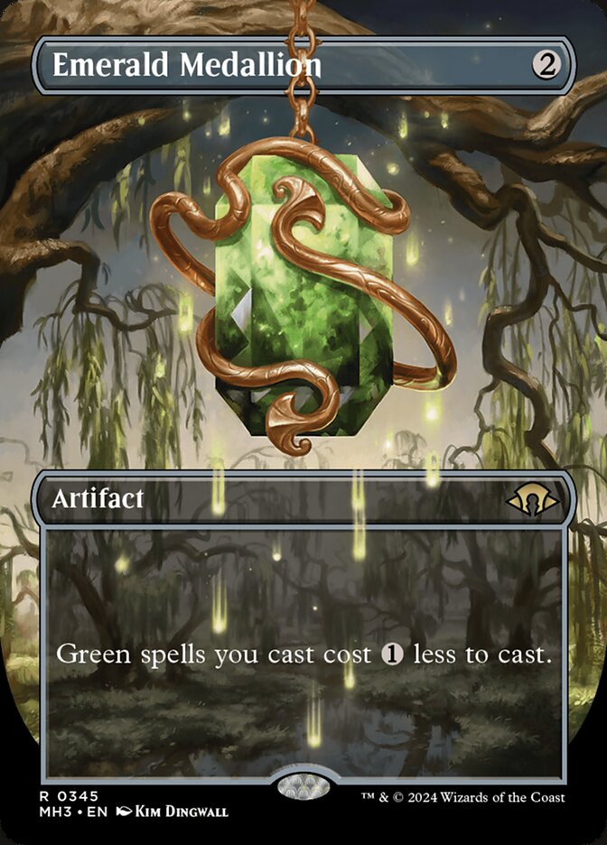Emerald Medallion (Borderless) - Modern Horizons 3 (MH3) - FOIL