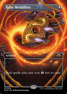 Ruby Medallion (Borderless) - Modern Horizons 3 (MH3) - FOIL