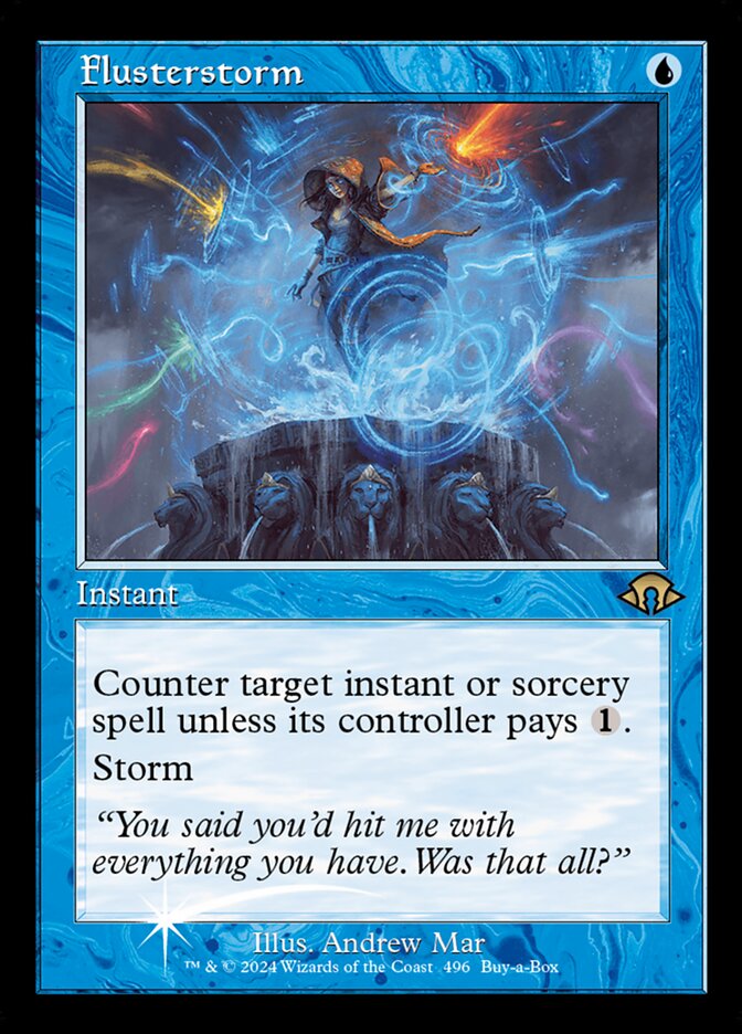 Flusterstorm (Retro Frame) - Buy-A-Box Promos (BABP) - FOIL