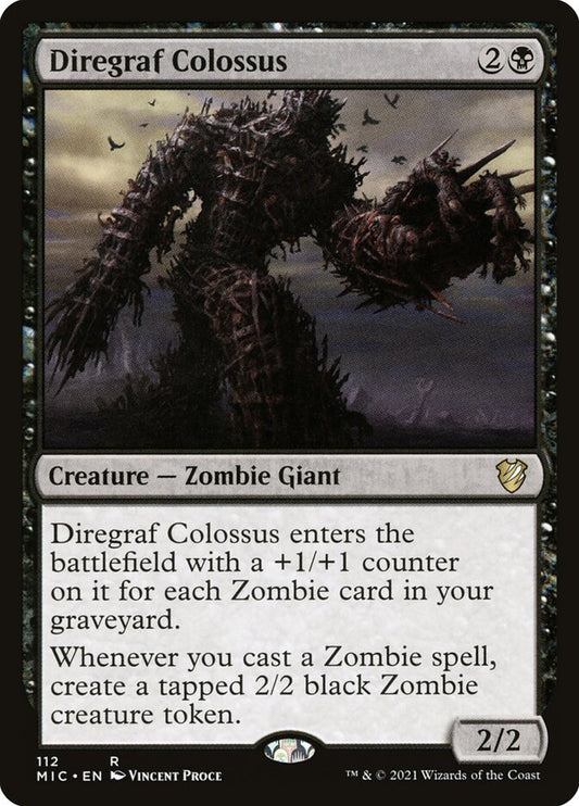 Diregraf Colossus - Commander: Innistrad: Midnight Hunt (MIC)