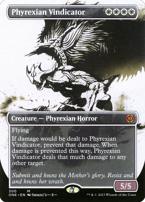 Phyrexian Vindicator (Showcase) ONE 300