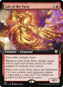 Life of the Party (Extended Art) - Commander: Streets of New Capenna (NCC)
