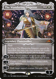 The Wandering Emperor (Showcase) - Kamigawa: Neon Dynasty (NEO)