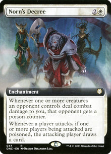 Norn's Decree (Extended Art) - Commander: Phyrexia: All Will Be One (ONC)