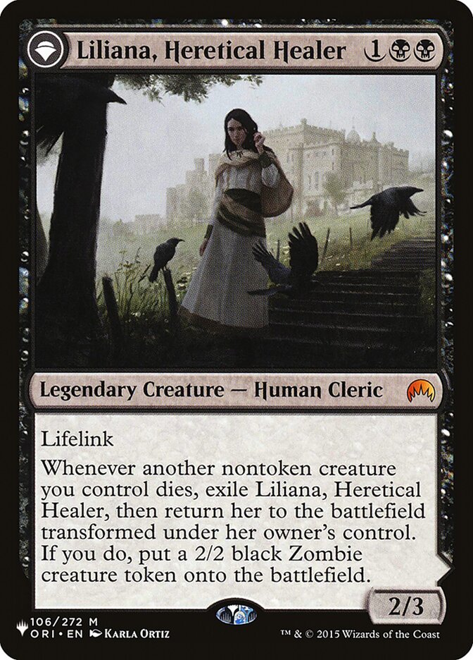 Liliana, Heretical Healer - The List Reprints (LIST)