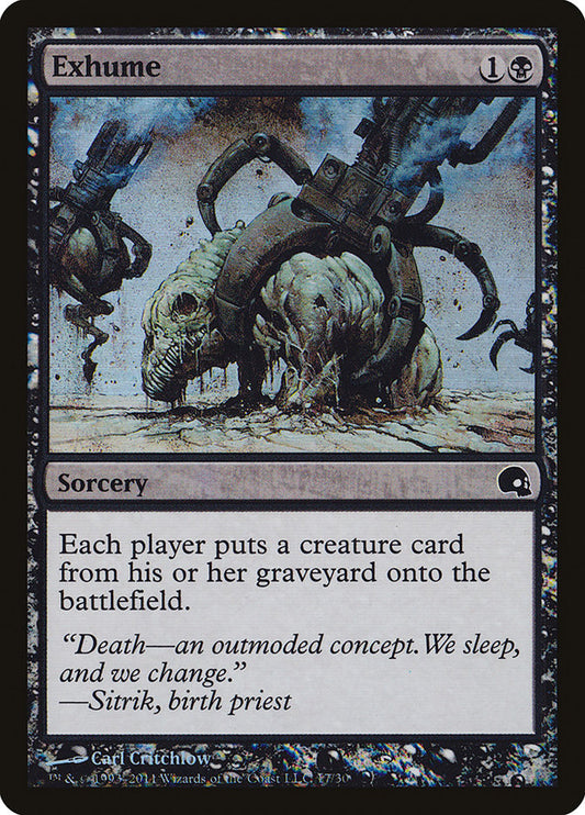 Exhume - Premium Deck Series: Graveborn (GRV) - FOIL