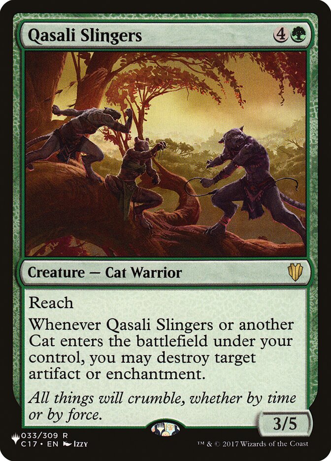 Qasali Slingers - The List Reprints (LIST)